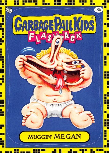 GARBAGE PAIL KIDS 2011 FLASHBACK SERIES 2 PICK-A-CARD YELLOW BASE STICKERS TOPPS - Picture 32 of 321