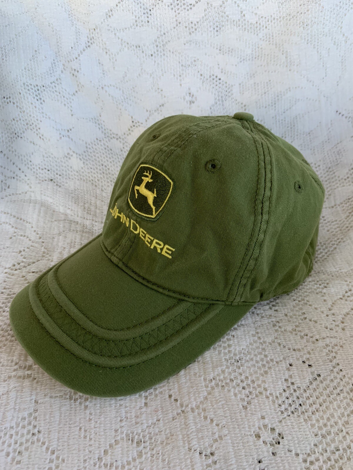 John Deere Green Licensed Embroidered Cap Hat Gem