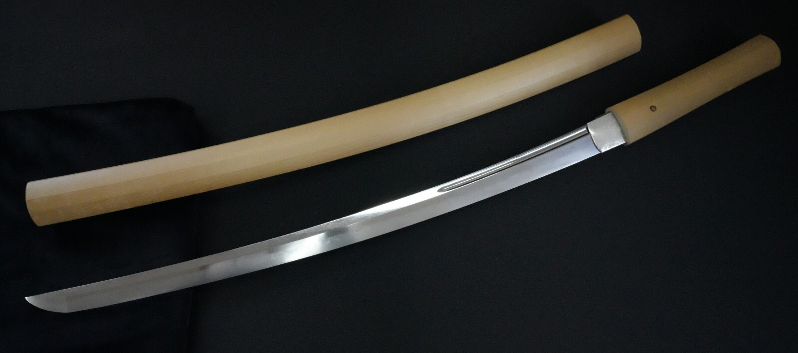 Antigua espada japonesa Wakizashi 信吉 Nobuyoshi Katana Shogun Samurai