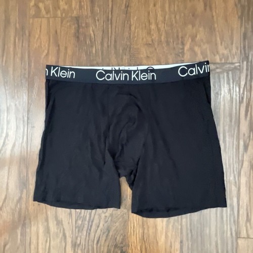 1 Calvin Klein Underwear Men Black CK NB3188 Modal Boxer Brief Size XL (39) - Picture 2 of 3