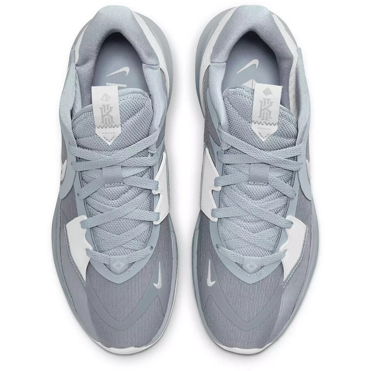Nike Kyrie Low 5 TB Mens Size 14 Wolf Grey White Basketball Shoes
