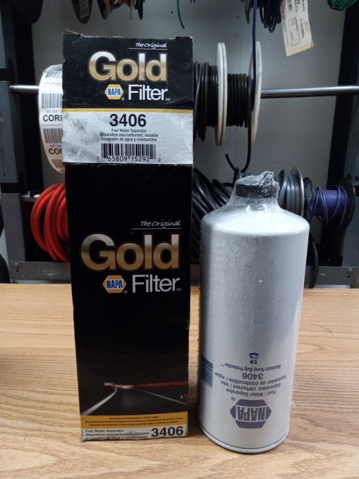 NAPA 3406 Fuel filter cross reference