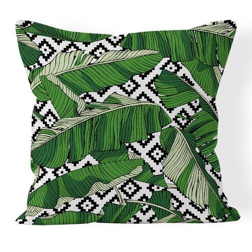 Vintage Pillow Covers American Green Plants Tiger Birds Home Sofa Cushion Covers - Picture 15 of 19