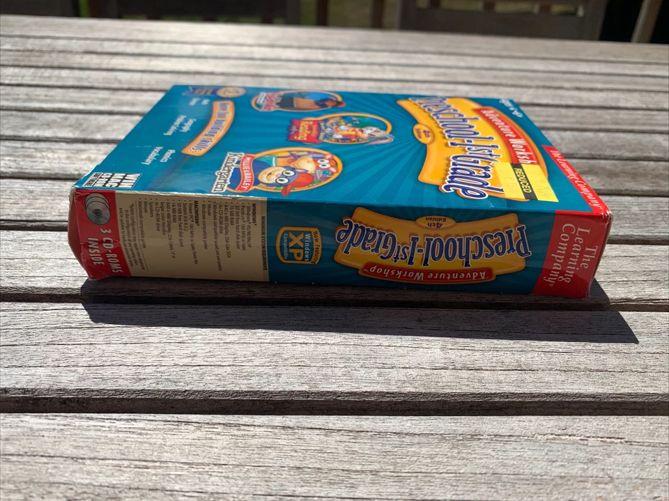 Adventure Workshop Preschool-1st Grade PC Game BRAND NEW FACTORY SEALED - Image 2 of 4