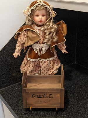 Coca Cola Franklin Mint Heirloom Doll 
