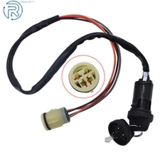 Ignition Switch Key For Honda Rancher 350 TRX350 2000-2006 2001 02 03 2004-05 US