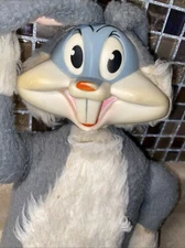 1964 Vintage Pull String Bugs Bunny Talking Doll Toy  By Mattel  Not Working