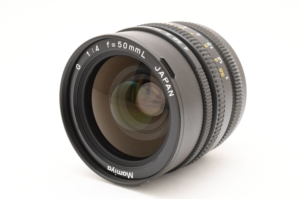 sale!★新品級！★Mamiya マミヤ G 50mm F4 L NEAR MINT+ w/ Hood 】 Mamiya G 50mm f4 L Wide Angle Lens New