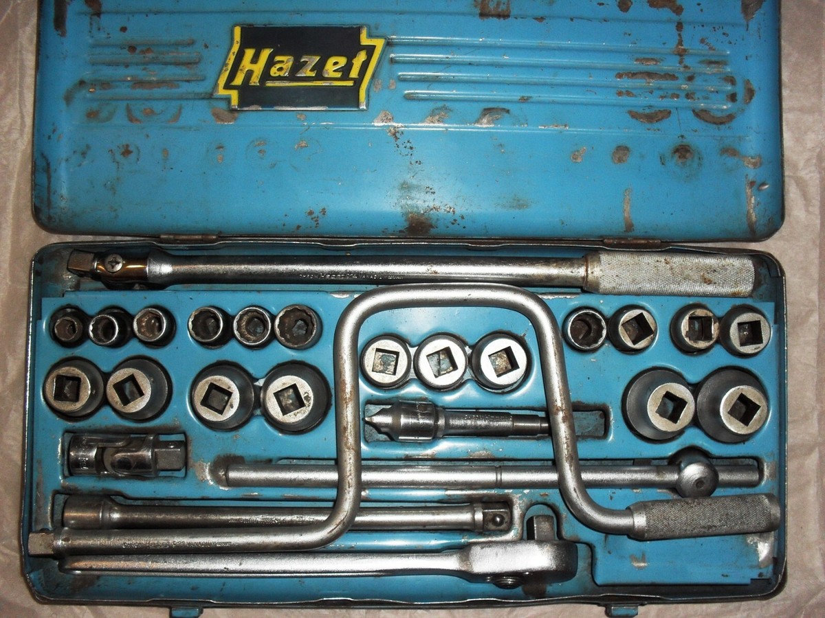 Hazet RATCHET-SOCKET SET 1/2 SQUARE 900Z METRIC MERCEDES BENZ