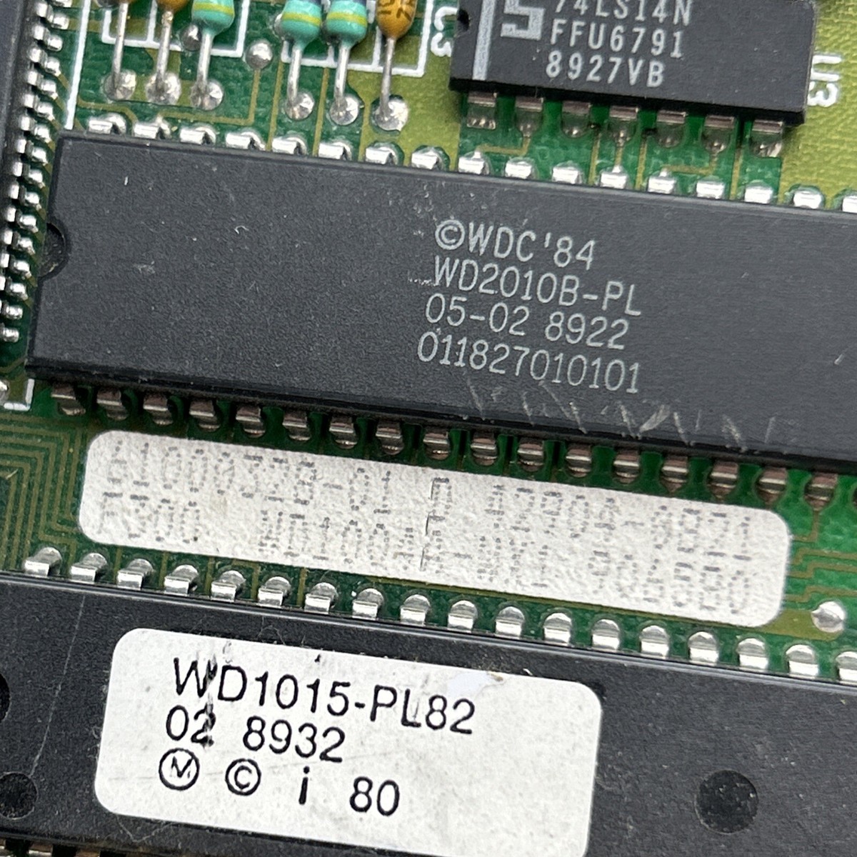 WD HD DISK CONTROLLER ISA WD1004A-WX1 Hard Drive MFM Western