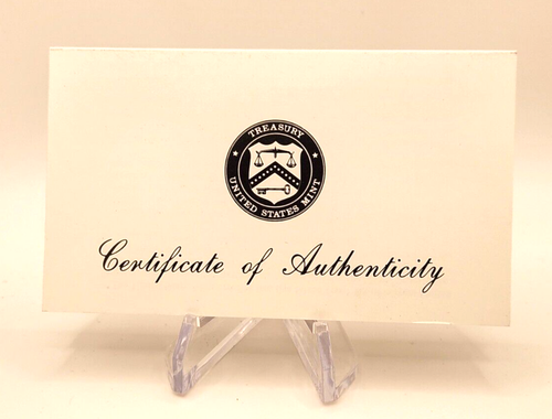 1996 United States Mint SILVER Proof Set with certificate of authenticity - Picture 3 of 7