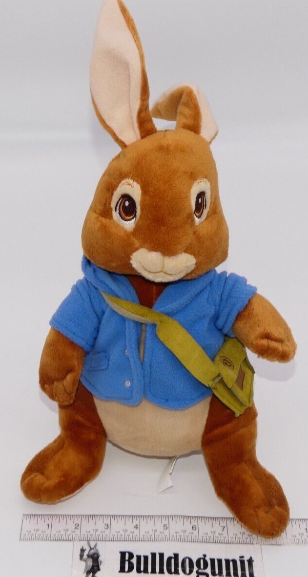Peter Rabbit Boy Bunny 14” Plush Stuffed Animal Cartwheel Kids