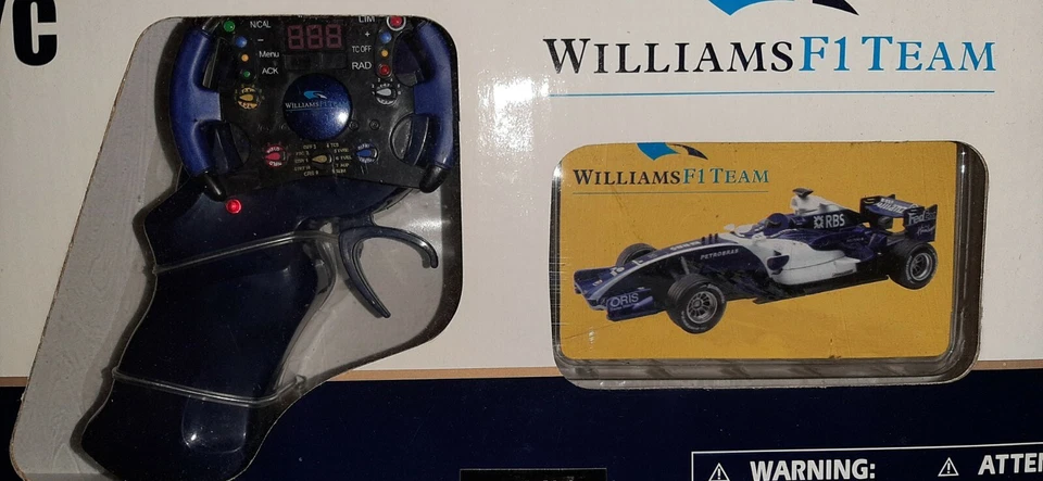Modello WILLIAMS R/C 1:24 Formula 1 con telecomando 40MHz - New - Immagine 3 di 4