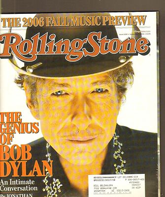 #1008 SEPT 7 2006 ROLLING STONE vintage music magazine -- BOB DYLAN
