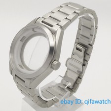 NH35 case 41mm Silver Watch Case Fit NH34 NH35 NH36 Miyota8215-DG Movement