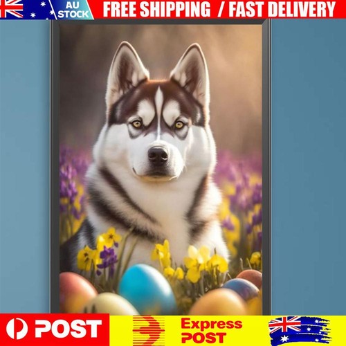 Paint By Numbers Kit On Canvas DIY Oil Art Dog Picture Home Wall