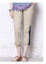 Pilcro  The Letterpress Anthropologie 27 29"W Hyphen Khaki  Denim Ankle Pants