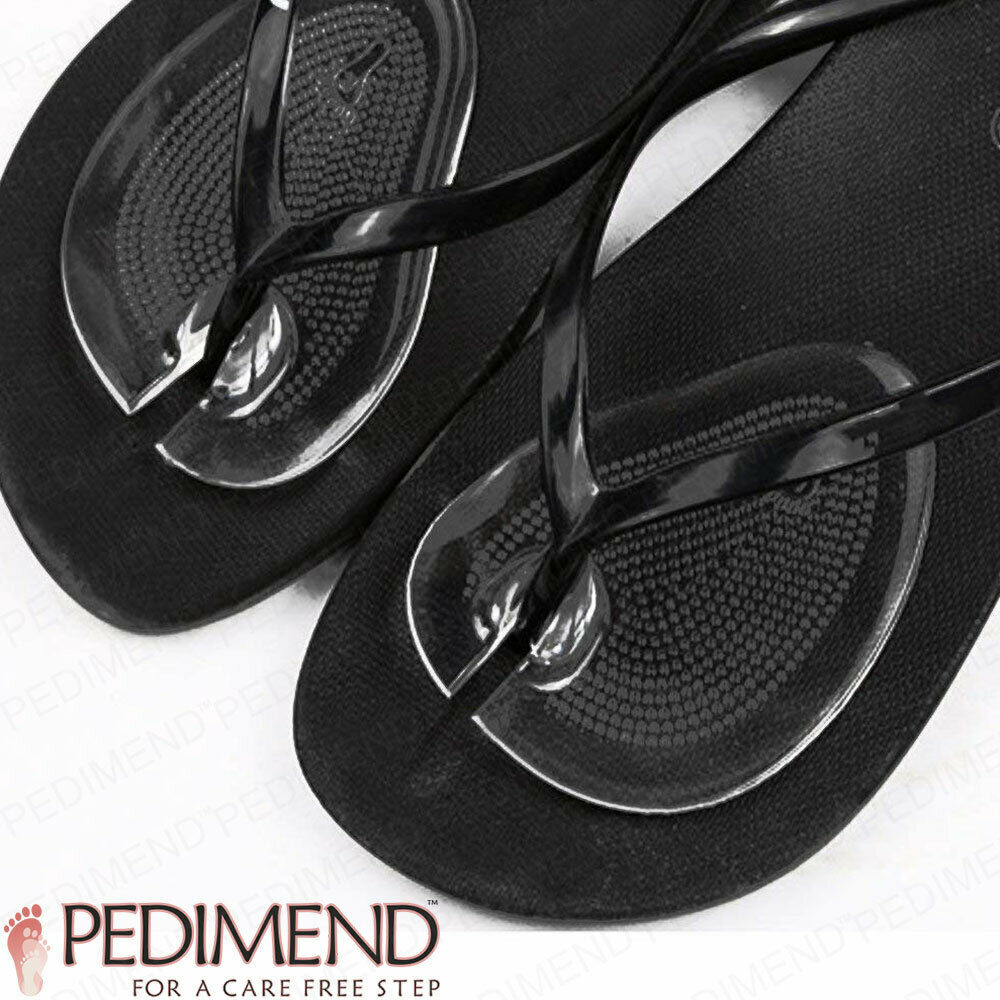 PEDIMEND Silicone Flip Thong Protectores Pads Plantillas para Toe Post Sandalias 1PAIR