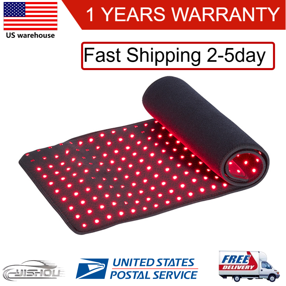 Red Light Therapy Mat for Full Body Pain Relief with Infrared LED Technology
