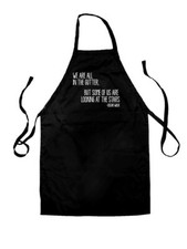 We Are All In The Gutter - Unisex Kids Apron - Quotes Oscar Wilde Inspirational