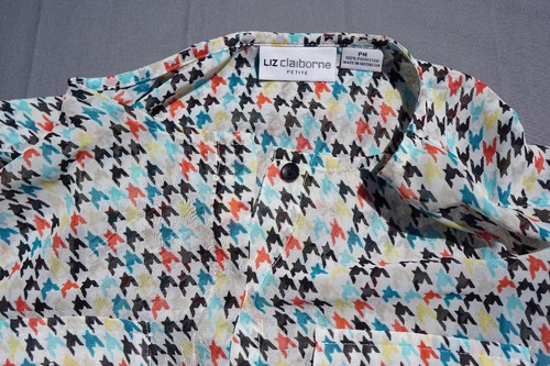 Liz Clairborne Long Sleeve Blouse and Cami Size Petite Medium NWT - Picture 2 of 5