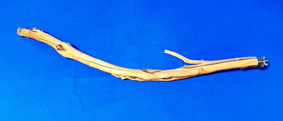 Bird Parrot Cage Large  Perch Manzanita Wood Branch 24'' Length  1'' Diam.