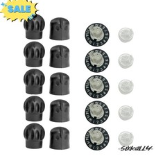 5x Volume Channel Knob Insert Retainer Knob For XTS3000 XTS5000 Radio