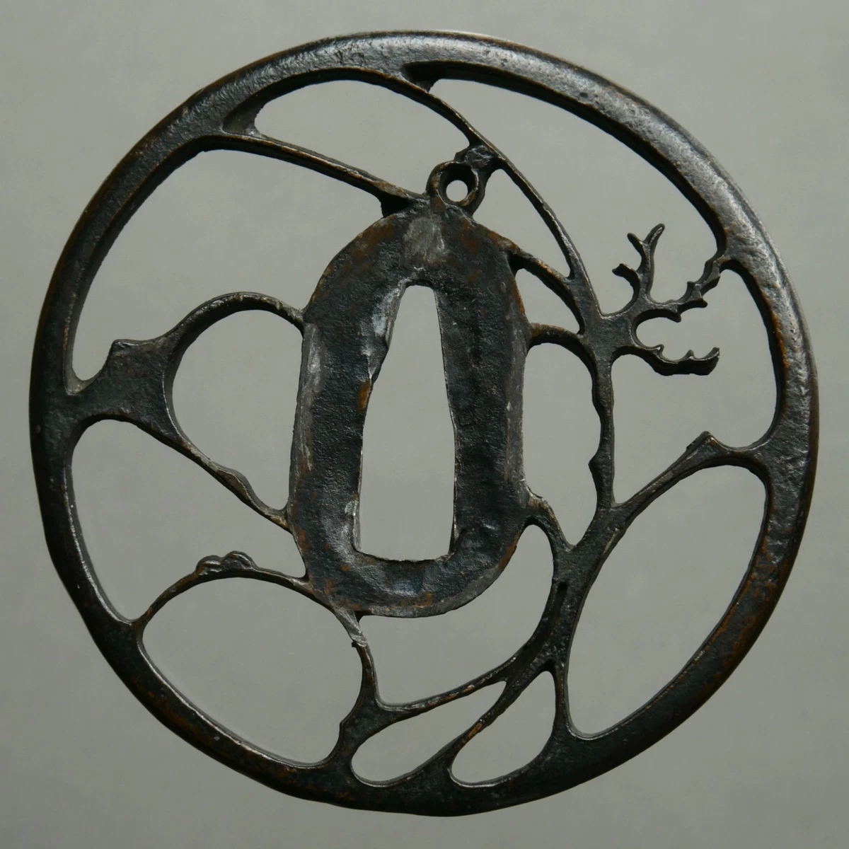 复古复制古董日本刀镡| eBay