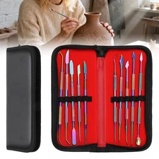 10PCS Carved Knife Set Stainless Steel Carving Tools for Ceramic Clay Art Crafts