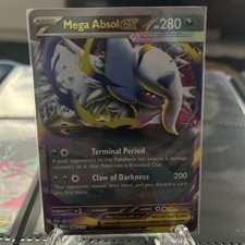 Mega Absol ex 86/132 Double Rare Pokemon Mega Evolution Mint