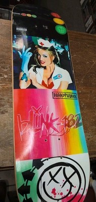 スケートボード BLINK 182 BLINK 182 SKATEBOARD DECK ONE OF A KIND RARE PRESSING GREA5