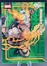 2026 Topps Chrome Marvel Hellverine Hulk Green Lazer Refractor /99 #125