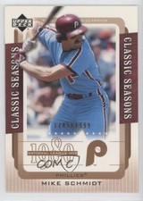 2005 Upper Deck Classics Classic Seasons 1745/1999 Mike Schmidt #CS-MS HOF sh7