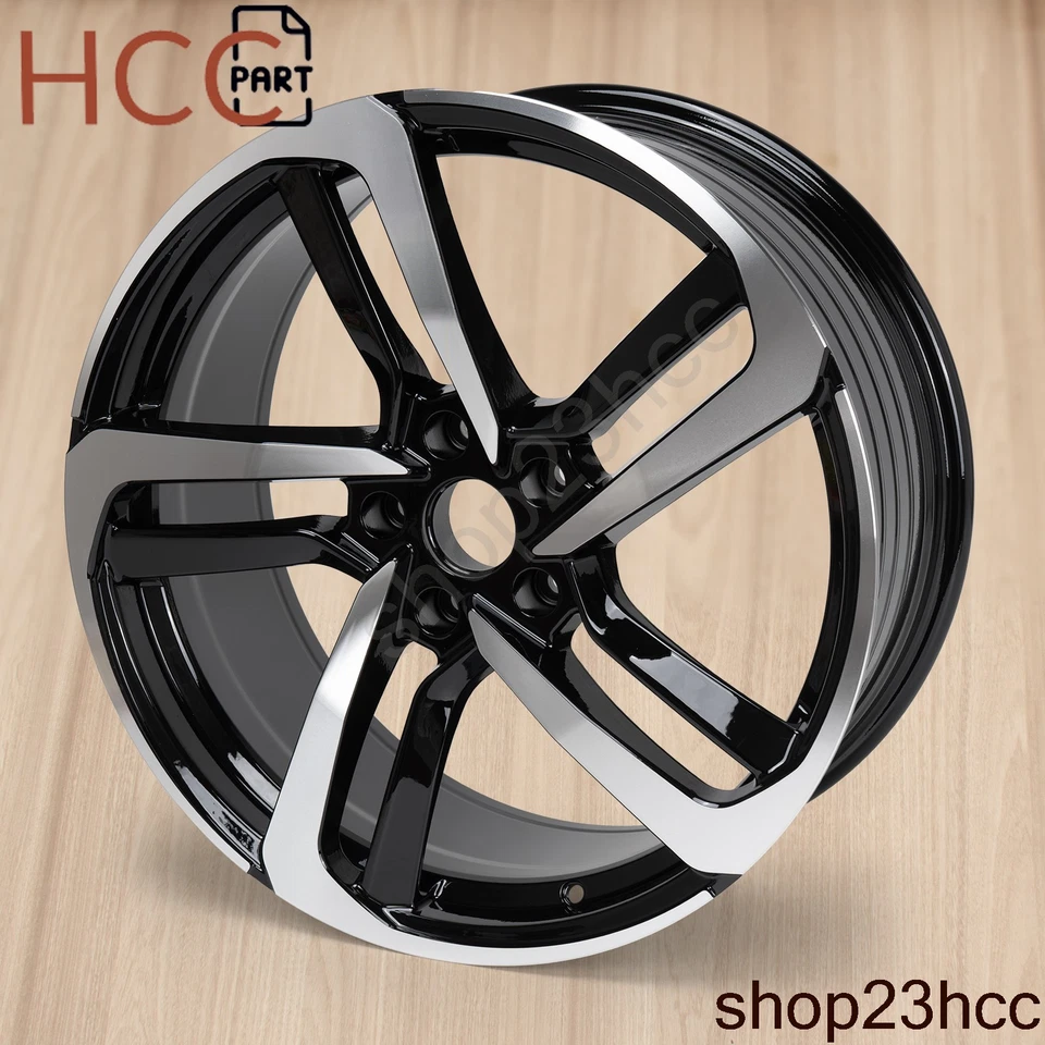 Llanta de repuesto de aluminio negra de 19 pulgadas para Honda Accord 2018-2022 nueva Foto 4 de 4