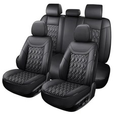 Seat Covers,Car Seat Covers Car Seat Covers Front Seats Back Full Set Black