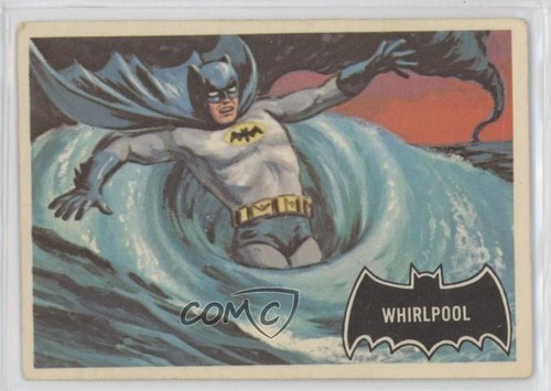 1966 OPC Batman Black Bat #54 Whirlpool — Raw