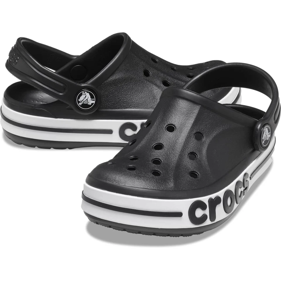 Crocs Kids Bayaband Clog – Lightweight, Waterproof, Secure Fit, Slip-On Shoes - Image 2 of 4