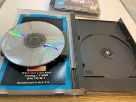 Lunar Eternal Blue & Silver Star for Sega CD Both CIB Both Manuals reg card blue