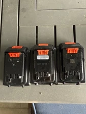 3 2.0Ah for Black and Decker 20V Lithium-Ion Max Battery 20 V Charging Station