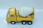 Vintage Tonka Cement Mixer Toy Truck Yellow White Pressed Steel 5" Long