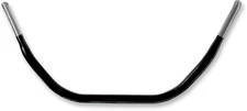 LA CHOPPERS Hefty 1-1/4" Handlebar - Beach Bar - Black LA-7312-01B