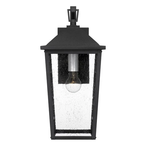 Quoizel STNL8409 Stoneleigh 20" Tall Outdoor Wall Sconce - Black - Picture 4 of 6