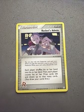 Rocket's Admin. 86/109 EX Team Rocket Returns Regular on eBay
