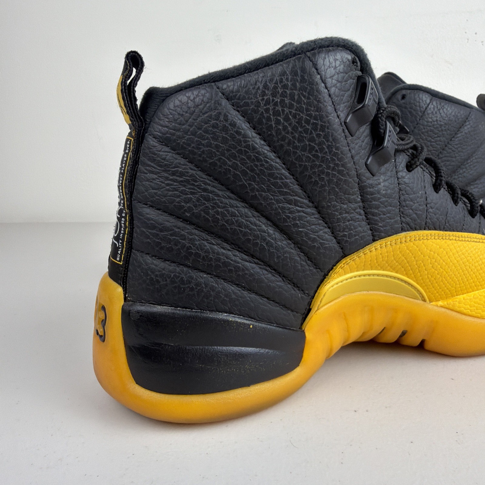 Air Jordan 12 Retro University Gold Men's Size 9.5 Basketball Shoes 130690-070 thumbnail 11