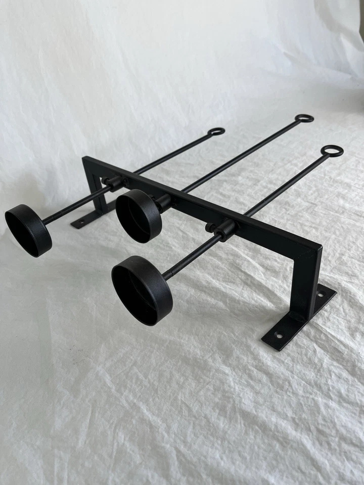 Wall Mounted Candle Holder with Adjustable Arms Modern Farmhouse Style - Image 4 of 4