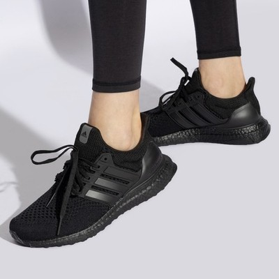 Adidas UltraBoost Women's Running Shoe Black Athletic Sneakers