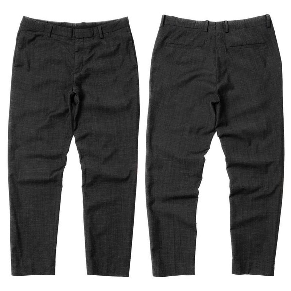 Men COS Trousers Black Viscose 36 / XL / 50