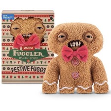 FUGGLER Festive Fuggs GINGERBREAD Funny Ugly Monster Zuru Exclusive Collection