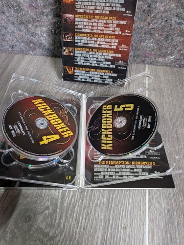 Kickboxer (1 2 3 4 5) Sammlung 5-Disc DVD Set, Jean Claude VanDamme JCVD selten - Bild 5 von 5