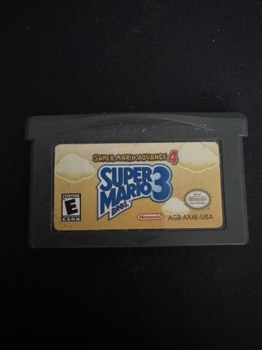 Gameboy  Advance " Super Mario 3 Super Mario Advance 4